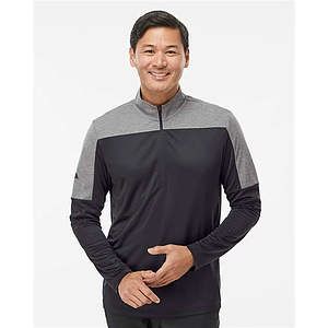 Men's Ultimate365 Lightweight Colorblocked Quarter-Zip Pullover - A552