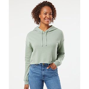 Women’s Lightweight Crop Hooded Sweatshirt - AFX64CRP