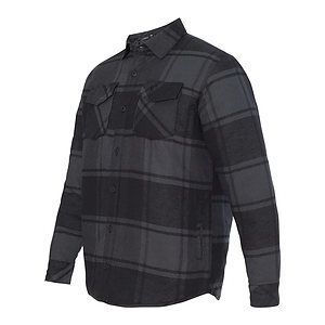 Men's Quilted Flannel Shirt Jacket - 8610
