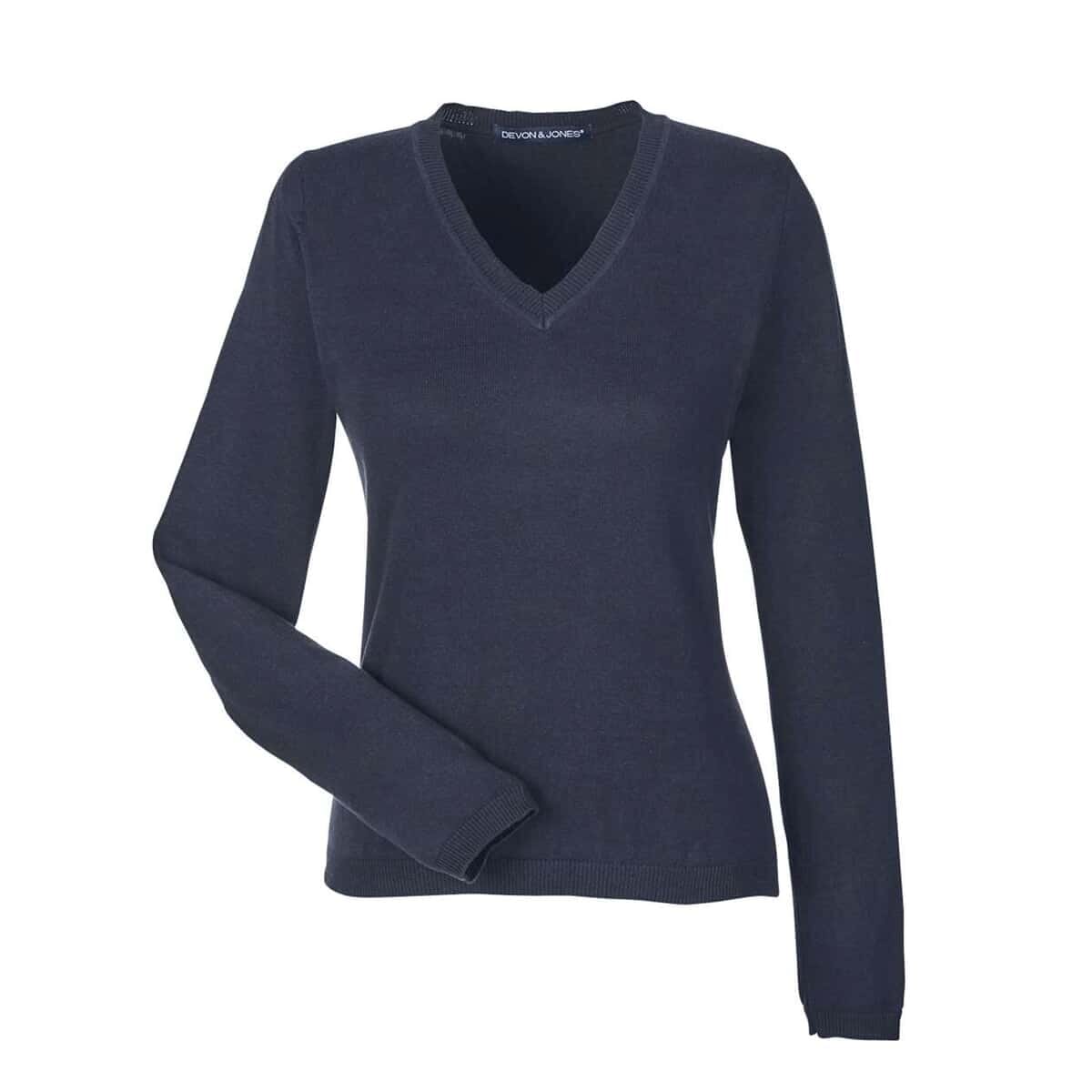 Women's V-Neck Sweater - D475W