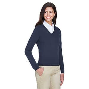 Women's V-Neck Sweater - D475W