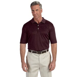 Pima-Tech™ Jet Piqué Heather Polo - DG210