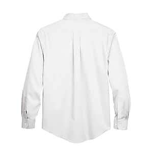 Men's Tall Crown Collection® Solid Stretch Twill Woven Dress Shirt - DG530T