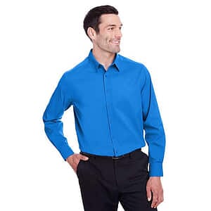 CrownLux Performance® Stretch Woven Dress Shirt - DG542