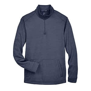 Newbury Mélange Fleece Quarter-Zip Pullover - DG798