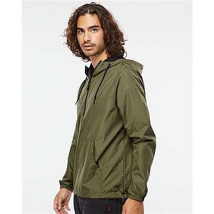 Unisex Lightweight Quarter-Zip Windbreaker Pullover Jacket - EXP54LWP