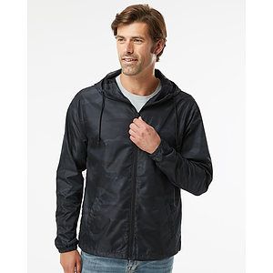 Men's Lightweight Windbreaker Full-Zip Jacket - EXP54LWZ