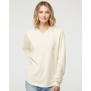 Women’s Lightweight California Wave Wash Hooded Sweatshirt - PRM2500