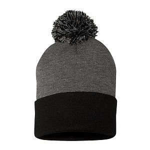 12" Pom-Pom Cuffed Beanie - SP15