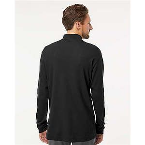Jersey Interlock Mockneck Long Sleeve T-Shirt - KF4600