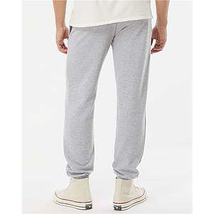 Pocketed Sweatpants with Elastic Cuffs - KF9012