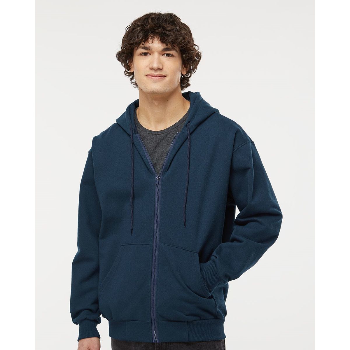 Full-Zip Hooded Sweatshirt - KF9017