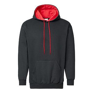Two-Tone Hooded Sweatshirt - KF9041