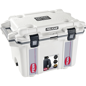 Pelican™ 50QT Cooler WHITE
