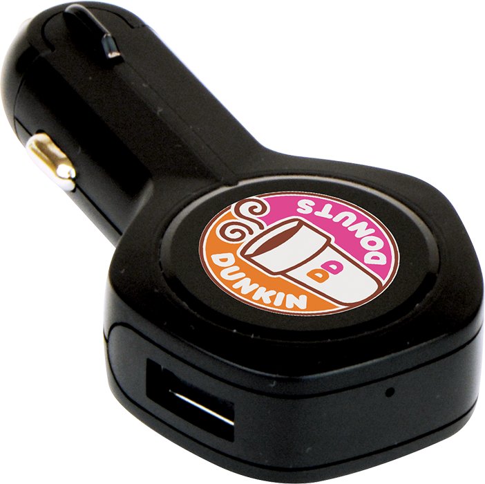 Promotional 3in1 dual usb emergency car charger Personalized With Your Custom Logo