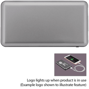 UL Certified Glow Power Bank – 8000 mAh