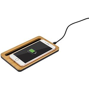 5W Bamboo Desktop Wireless Charger