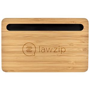 5W Bamboo Desktop Wireless Charger