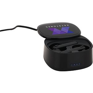 Swivel TWS Wireless Earbuds and Charger Case