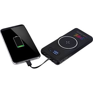 Magnetic Wireless Charger & Power Bank 10,000mAh