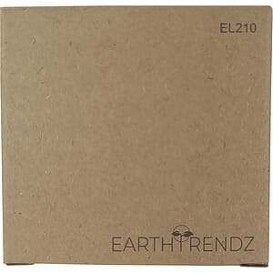EarthTrendz™ Wheat Straw & Bamboo Earbuds & Case