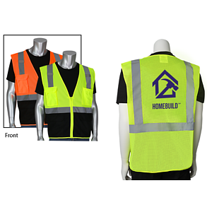 Five Pocket Black Bottom Front Value Mesh Vest