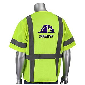 Class 3 Five Pocket Black Bottom Front Value Vest