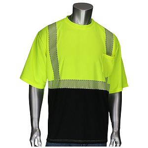 Class 2 Short Sleeve Black Bottom Front T-Shirt