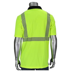 Class 2 Polo Shirt with Black Bottom Front