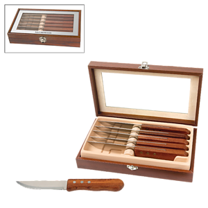 Niagara Cutlery™ Rosewood 6-Piece Steak Knife Set