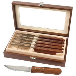 Niagara Cutlery™ Rosewood 6-Piece Steak Knife Set