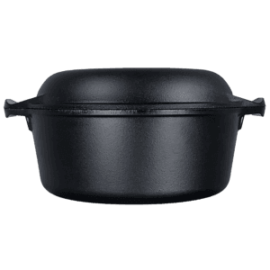 Lodge® 5 Qt Cast Iron Double Dutch Oven