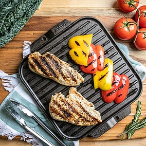Lodge® 10.5" Cast Iron Reversible Grill / Griddle