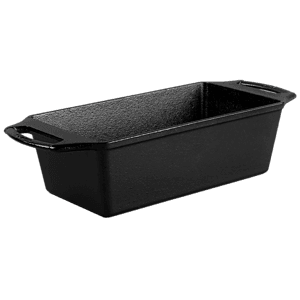 Lodge® 8.5” x 4.5" Seasoned Cast Iron Loaf Pan