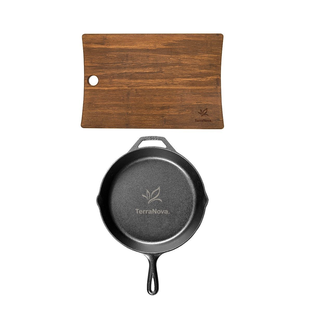 Lodge® 10.25" Cast Iron / Woodland Board Gift Set