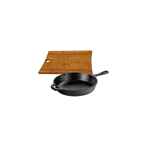 Lodge® 10.25" Cast Iron / Woodland Board Gift Set