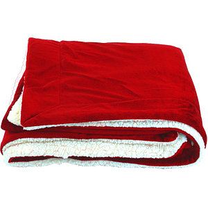 Oversize Micro-mink Sherpa Blanket