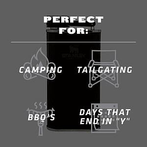 Stanley® 8oz Classic Easy Fill Wide Mouth Flask