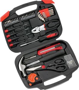 Tool Set with Bi-Fold Carrying Case
