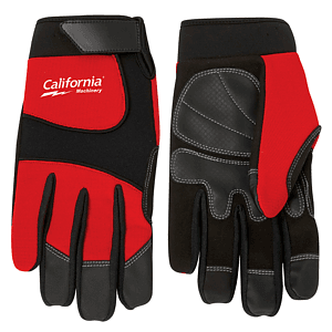 Synthetic Leather Palm Mechanic Style Glove