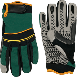 Sythetic Leather Palm Mechanic Glove