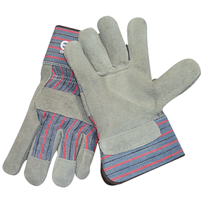 Split Leather Glove w/Safety Cuffs