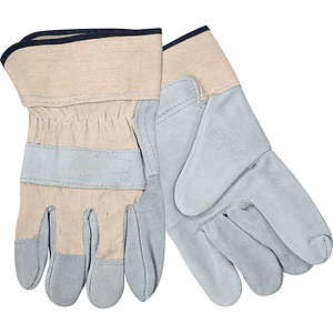 Split Leather Glove w/Safety Cuffs