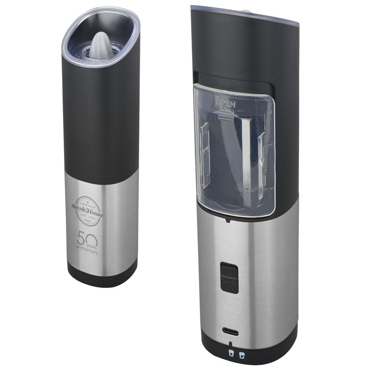 Rechargeable Salt or Pepper Spice Grinder