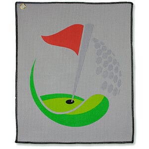Microfiber Waffle Small Golf Towel 1.8 lb/doz