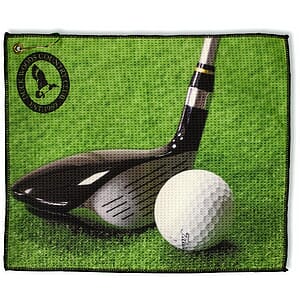 Microfiber Waffle Small Golf Towel 1.8 lb/doz