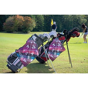 Microfiber Waffle Small Golf Towel 1.8 lb/doz