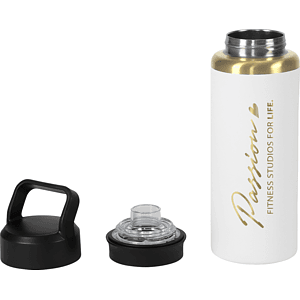 28oz Urban Peak® Dual Top Gold Water Bottle