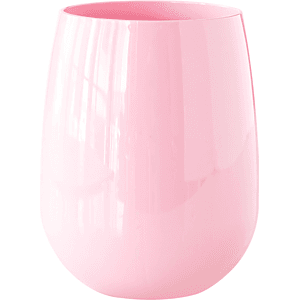 12 oz Colored Stemless Wine Glass