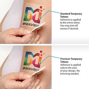 Temporary Tattoo Sheets